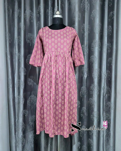 Maternity Feeding Kurti - WITH ZIP (MF049A)