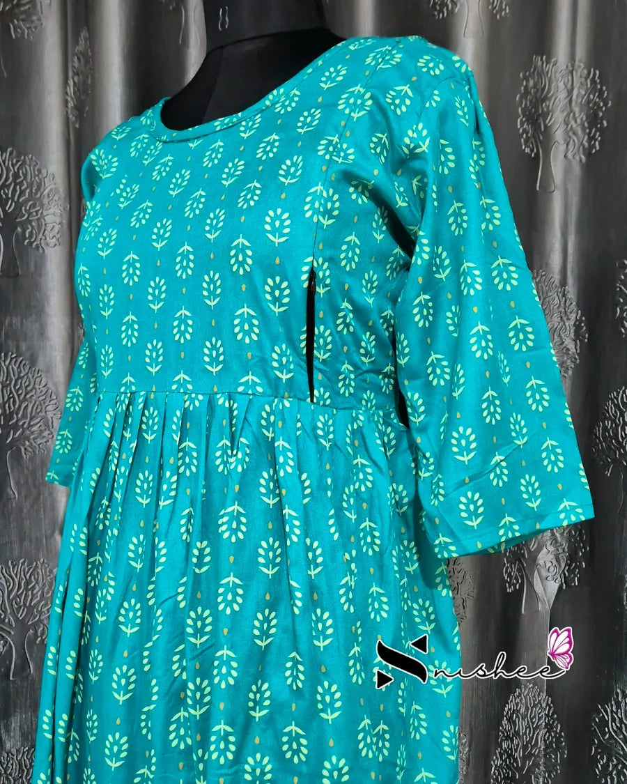 Maternity Feeding Kurti - WITH ZIP (MF049B)