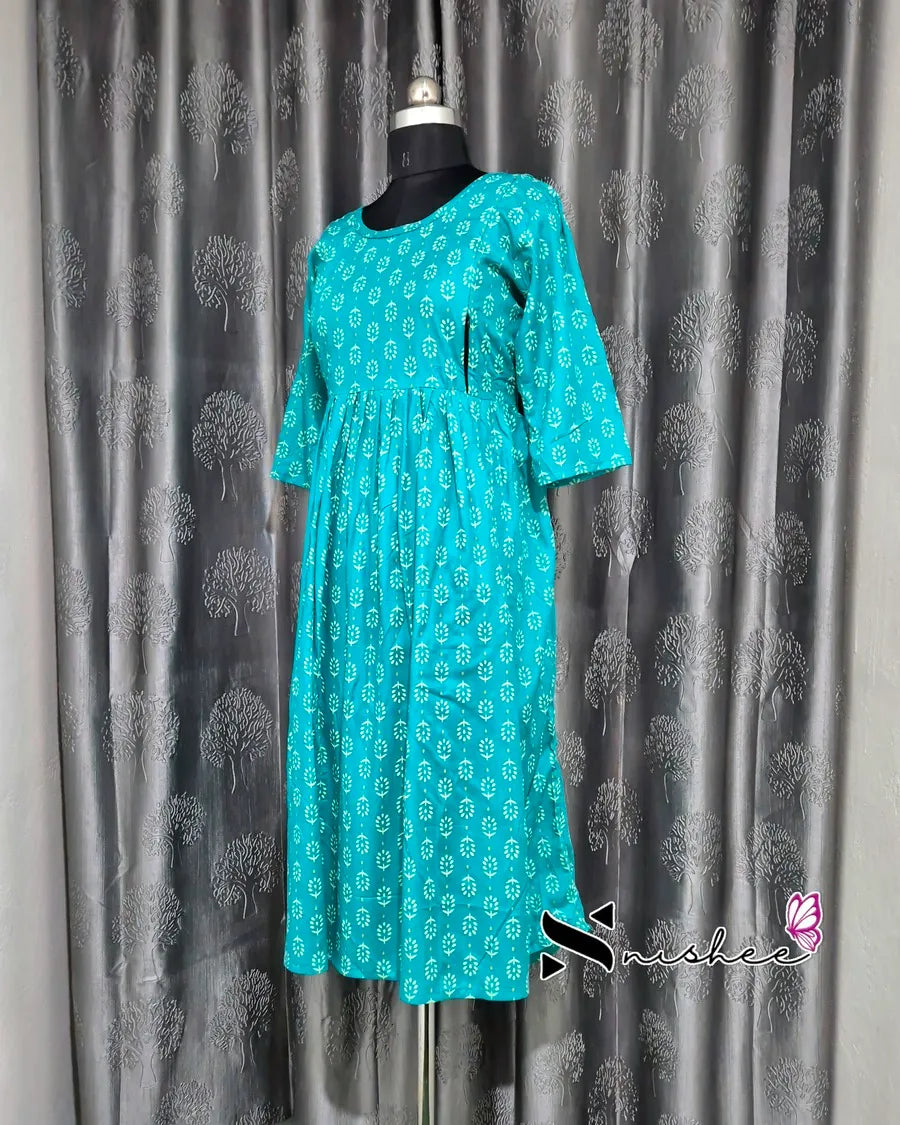 Maternity Feeding Kurti - WITH ZIP (MF049B)