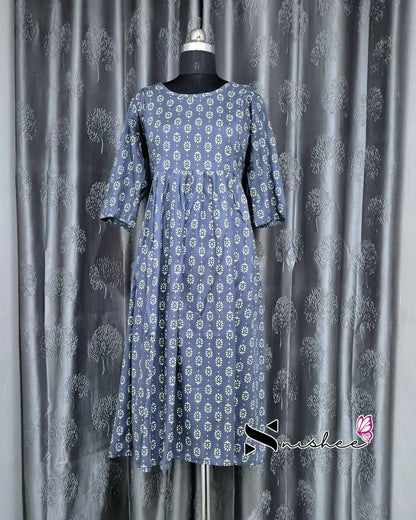 Maternity Feeding Kurti - WITH ZIP (MF049D)