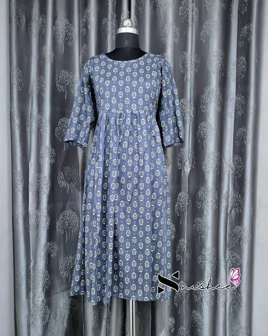 Maternity Feeding Kurti - WITH ZIP (MF049D)