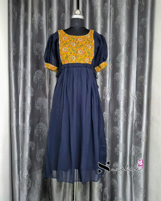 Maternity Feeding Kurti - WITH ZIP (MF053)