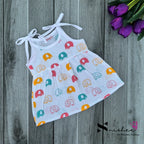 Muslin Knot Frocks - Size 3 to 6 Months