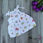 Muslin Knot Frocks - Size 3 to 6 Months