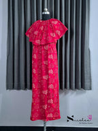 Heart Bunch - Detachable Cape Maxi with 5 in 1 Style - Full Length - Plus Size