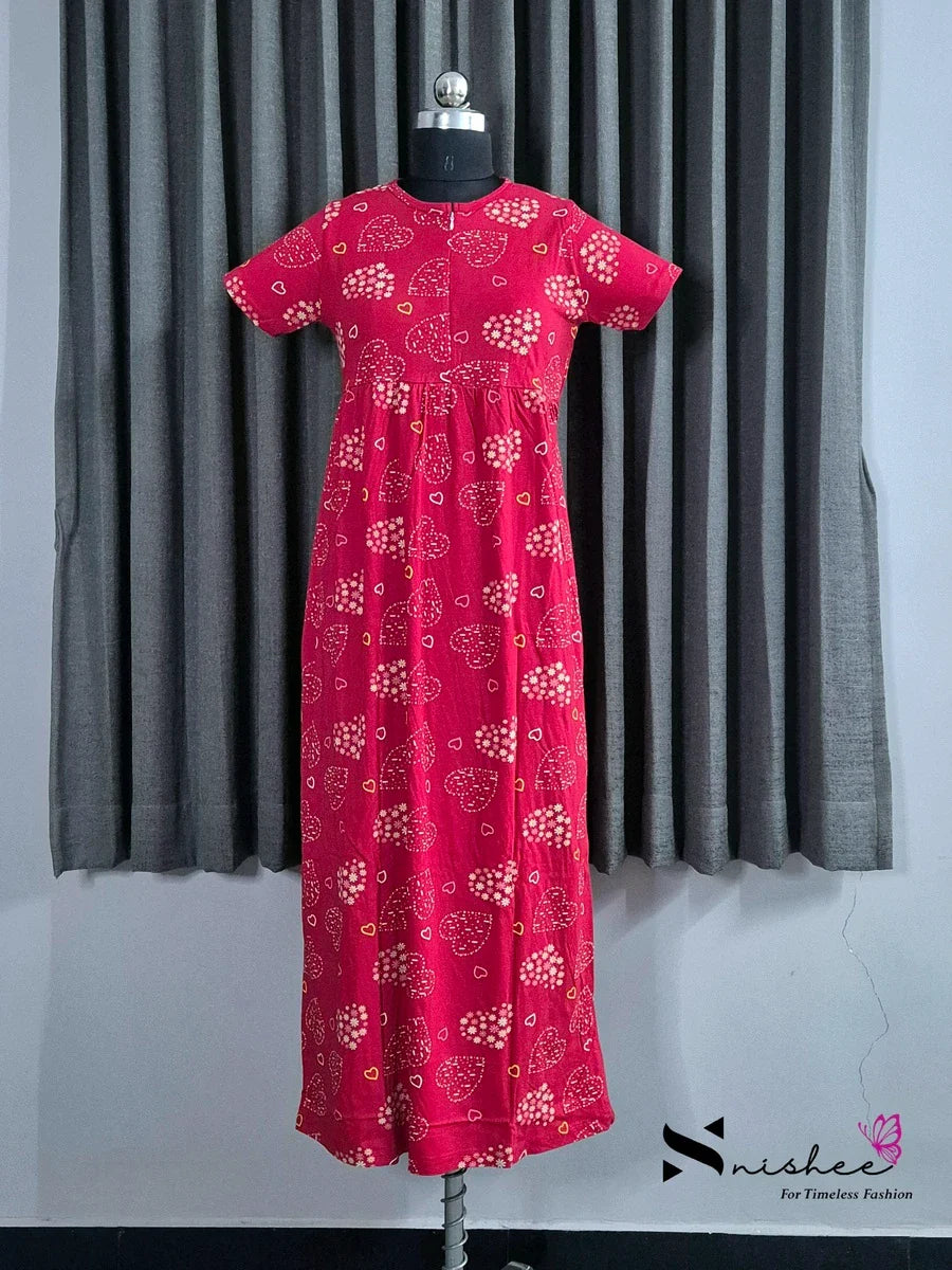 Heart Bunch - Detachable Cape Maxi with 5 in 1 Style - Full Length