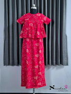 Heart Bunch - Detachable Cape Maxi with 5 in 1 Style - Full Length