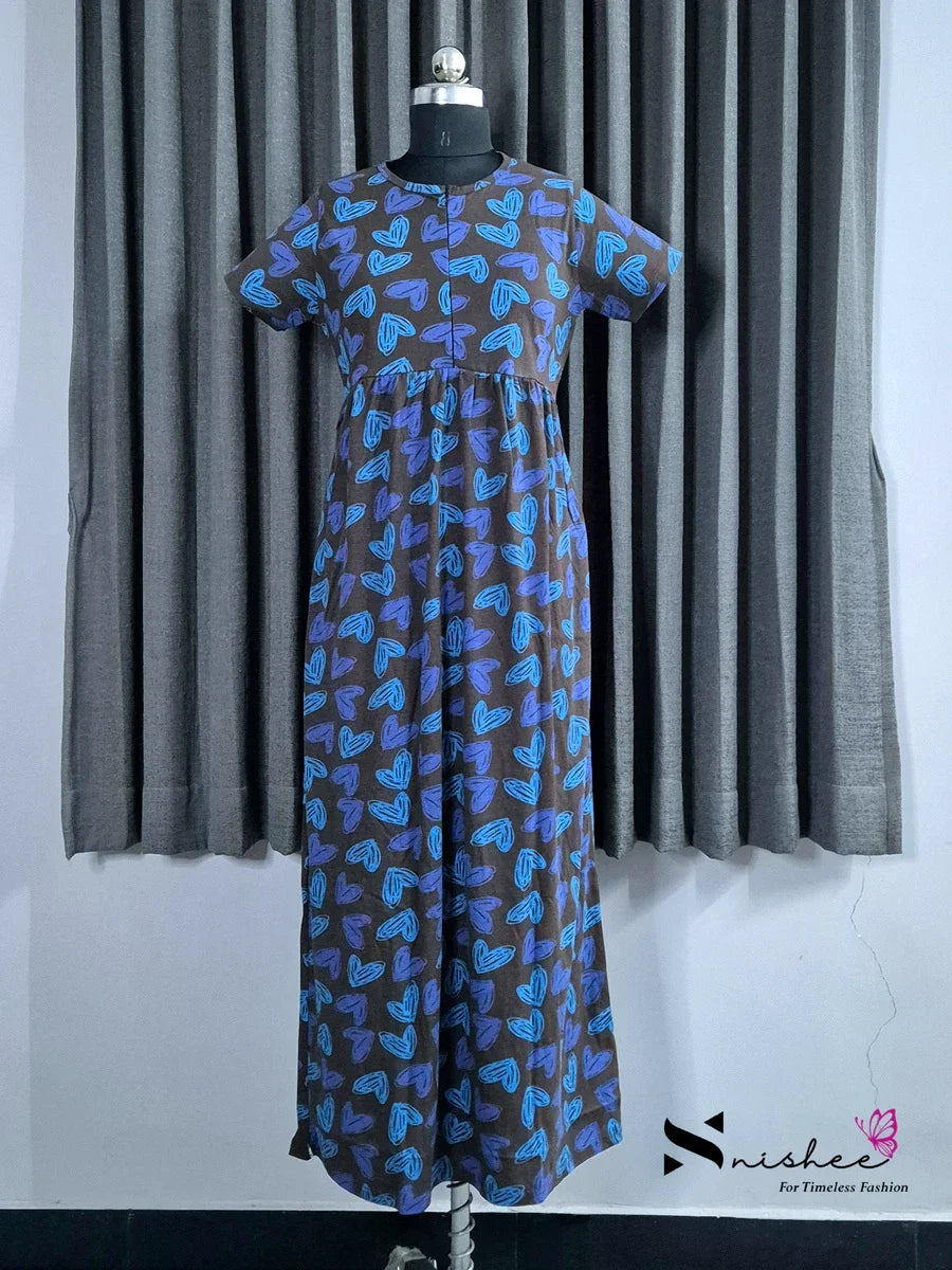 Brownie Love - Detachable Cape Maxi with 5 in 1 Style - Full Length