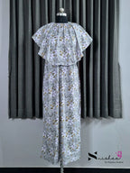 Calendula - Detachable Cape Maxi with 5 in 1 Style - Full Length