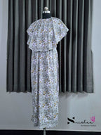 Calendula - Detachable Cape Maxi with 5 in 1 Style - Full Length - Plus Size