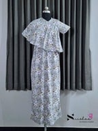 Calendula - Detachable Cape Maxi with 5 in 1 Style - Full Length
