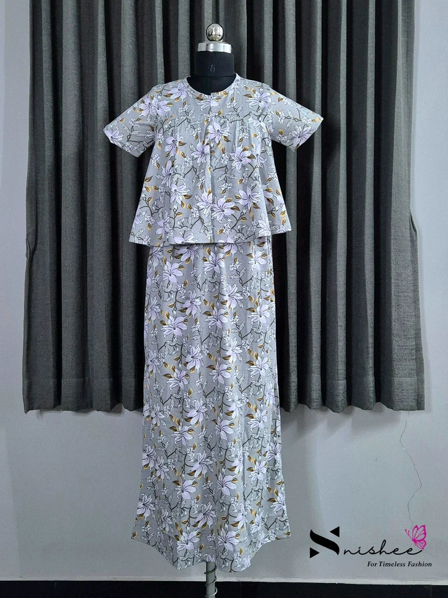 Calendula - Detachable Cape Maxi with 5 in 1 Style - Full Length