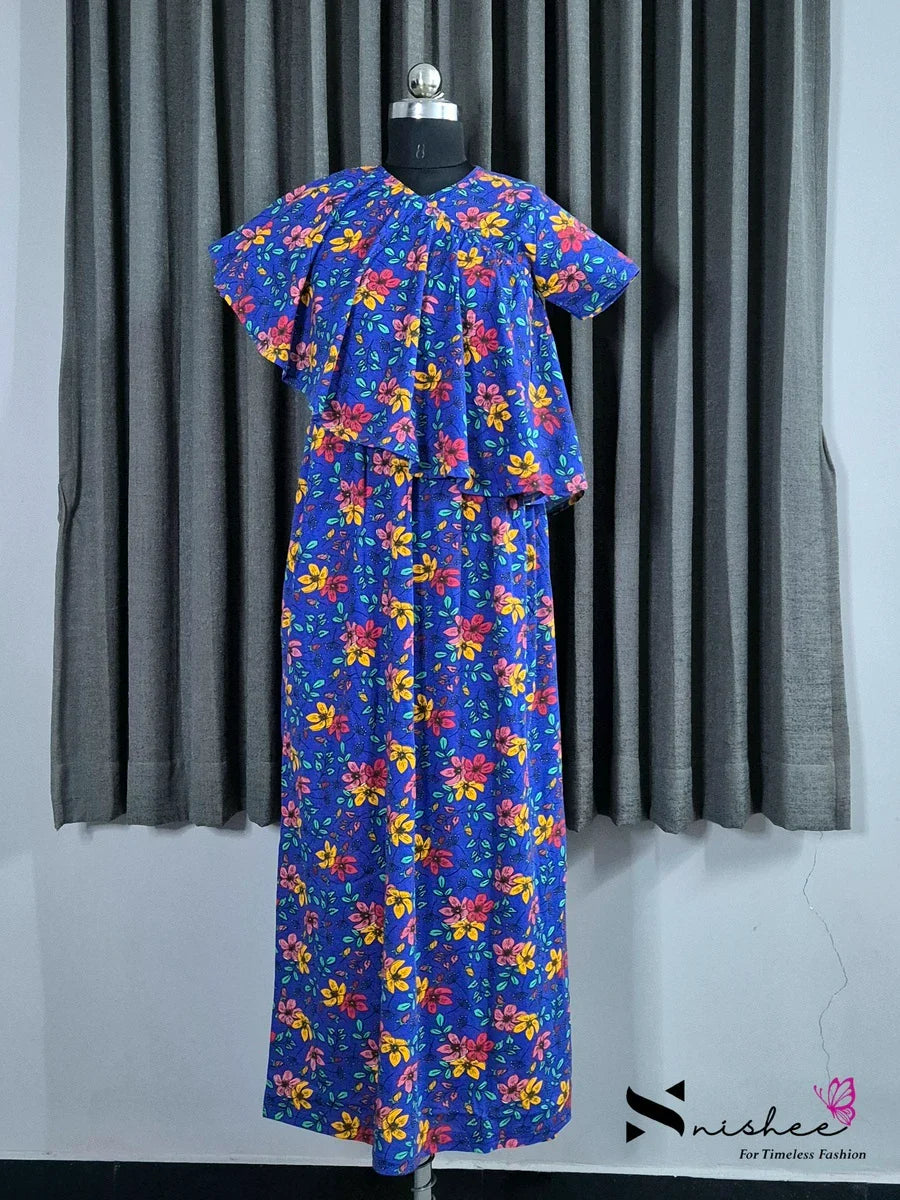 Anemone - Detachable Cape Maxi with 5 in 1 Style - Full Length