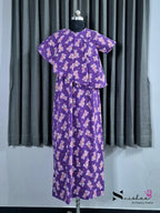 Palme - Detachable Cape Maxi with 5 in 1 Style - Full Length