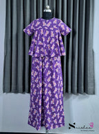 Palme - Detachable Cape Maxi with 5 in 1 Style - Full Length - Plus Size