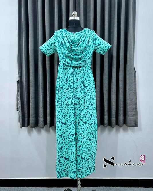 Doodle Bear - Shawl Maxi - Full Length - Plus Size