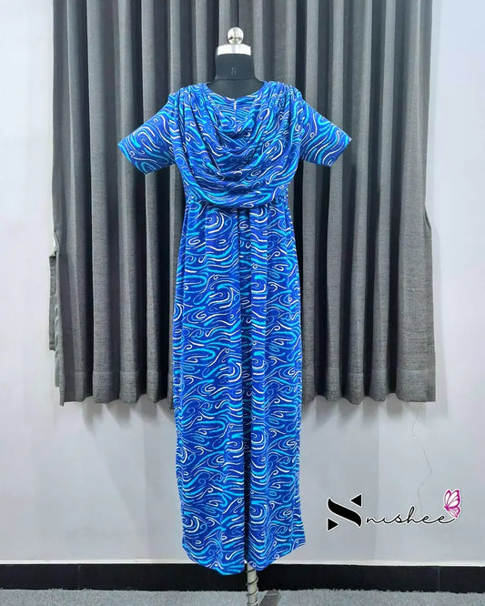 Waves - Shawl Maxi - Full Length