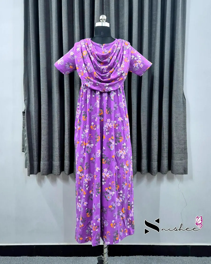 Peony - Shawl Maxi - Full Length