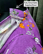 Peony - Shawl Maxi - Full Length