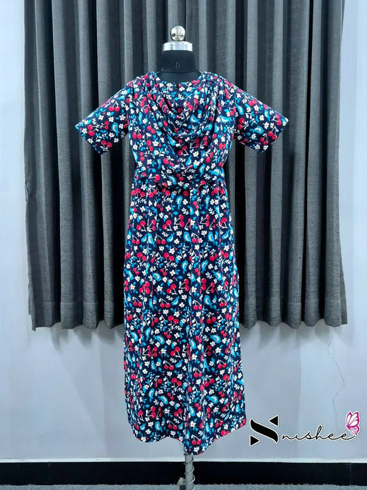 Cherry Sparrow - Shawl Maxi - Full Length - Plus Size