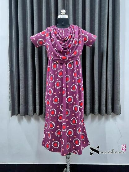 Revolving Heart - Shawl Maxi - Full Length - Plus Size