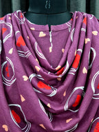 Revolving Heart - Shawl Maxi - Midi Length