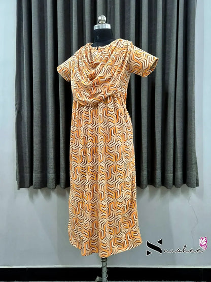Hexa Rings - Shawl Maxi - Midi Length
