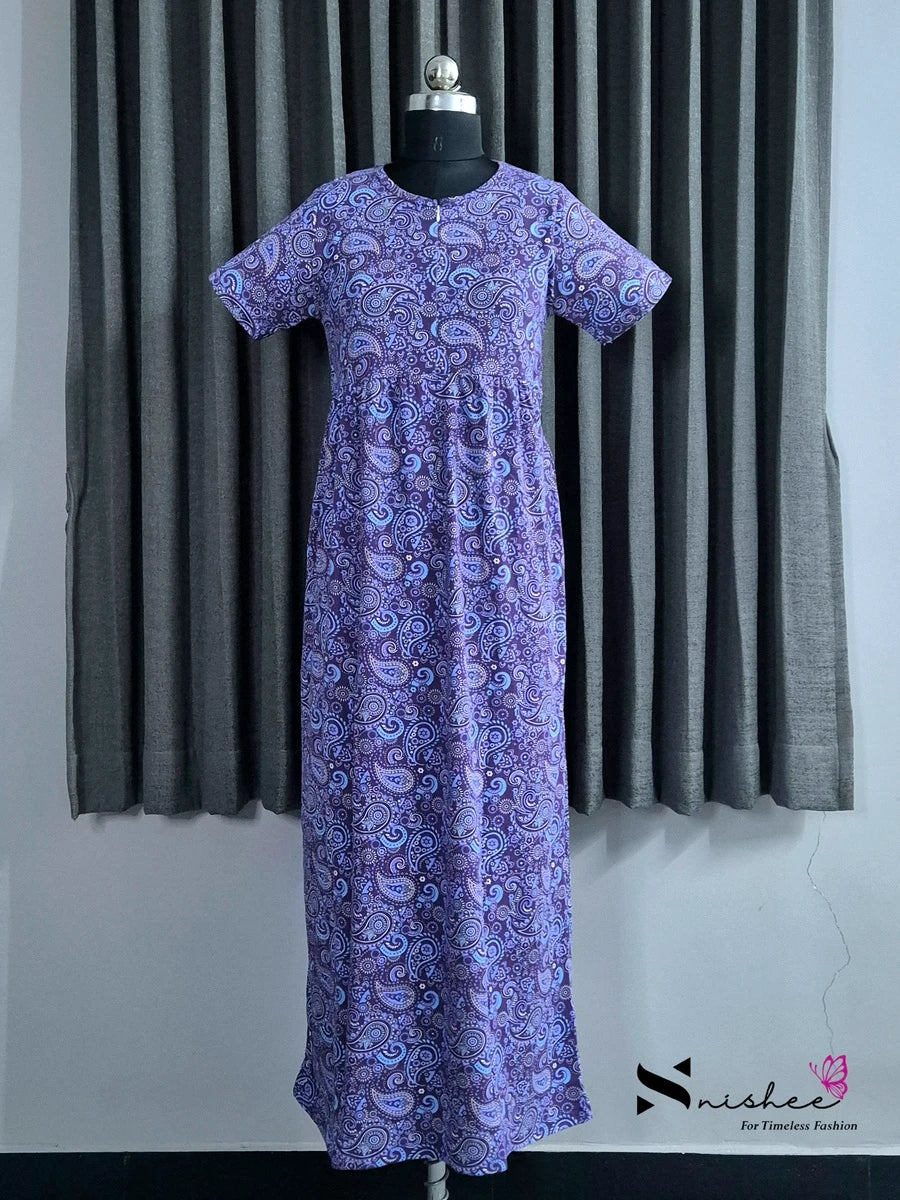 Palladar - Shawl Maxi with Saree Style Drape - Full Length - Plus Size