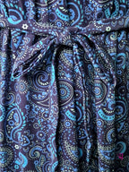 Palladar - Shawl Maxi with Saree Style Drape - Full Length - Plus Size