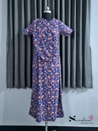 Kalka - Shawl Maxi with Saree Style Drape - Full Length - Plus Size