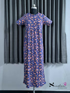 Kalka - Shawl Maxi with Saree Style Drape - Full Length - Plus Size