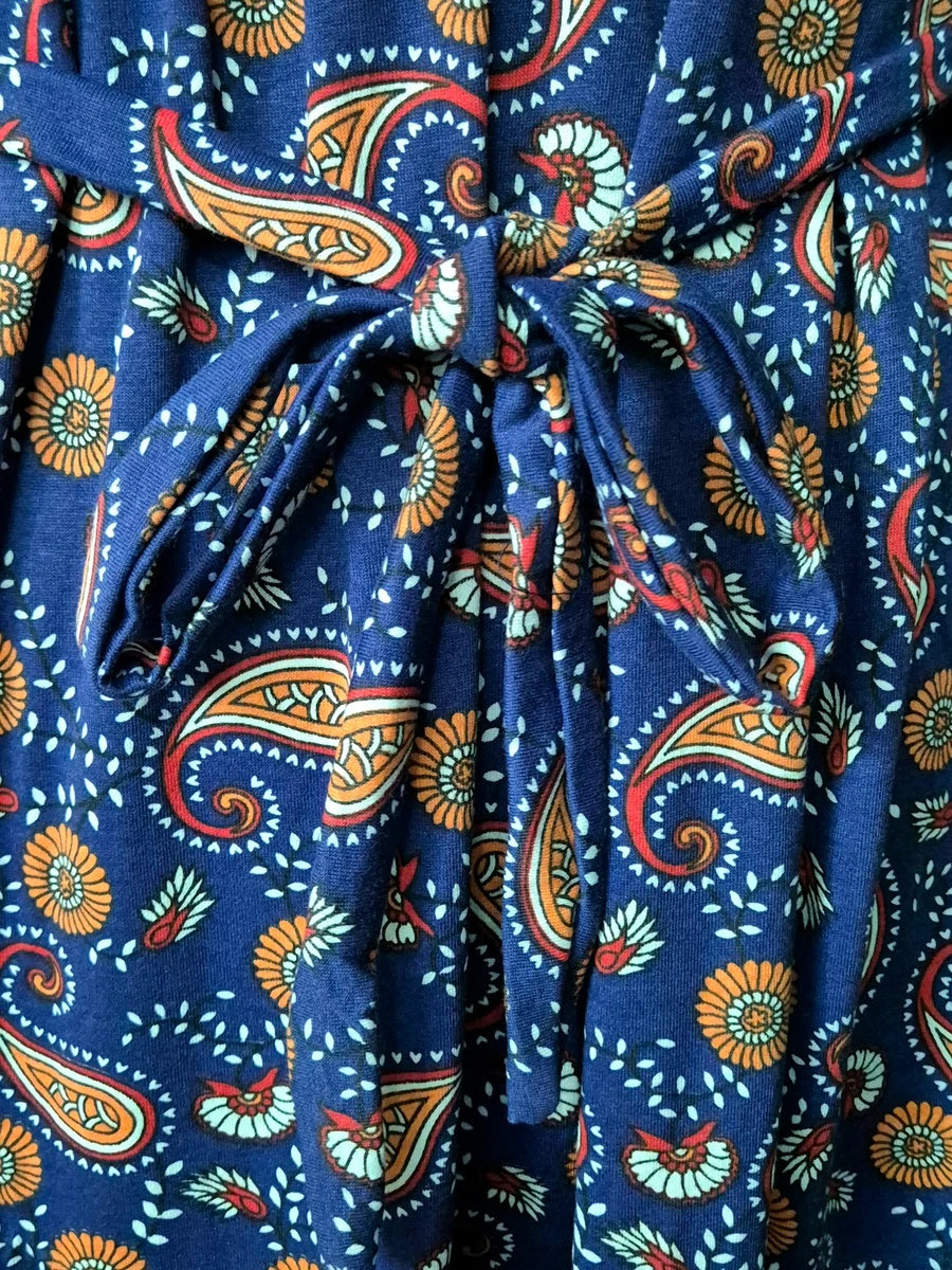 Kalka - Shawl Maxi with Saree Style Drape - Full Length - Plus Size