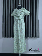 Camellia - Shawl Maxi with Saree Style Drape - Full Length - Plus Size