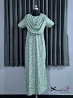 Camellia - Shawl Maxi with Saree Style Drape - Full Length - Plus Size