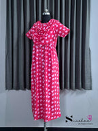 Heartpop - Shawl Maxi with Saree Style Drape - Full Length - Plus Size