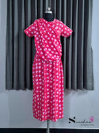 Heartpop - Shawl Maxi with Saree Style Drape - Full Length - Plus Size