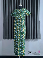 Lilium - Shawl Maxi with Saree Style Drape - Full Length - Plus Size