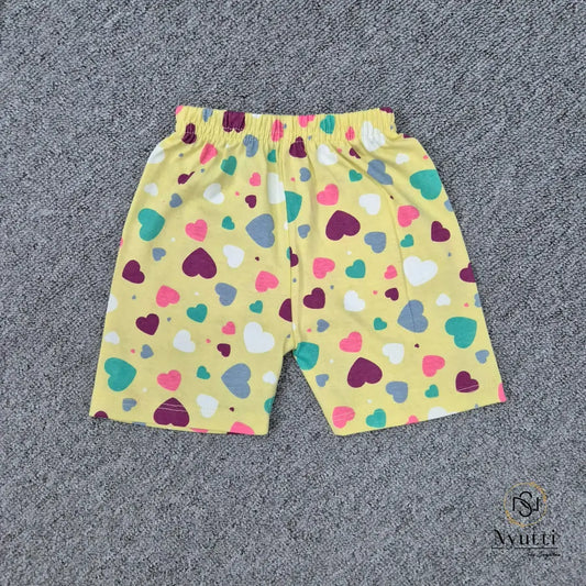 Heartbeat Unisex Kids Shorts