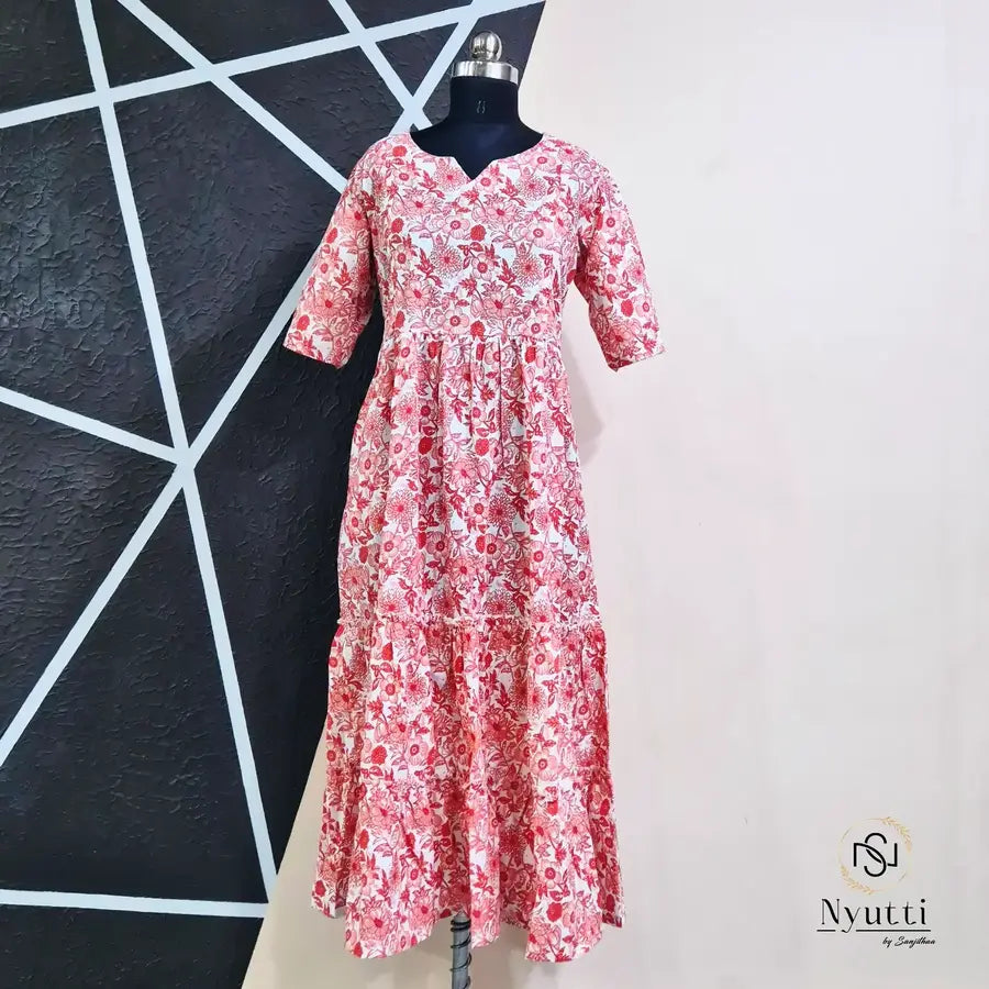 Yuthika Cotton Feeding Kurti WITH ZIP