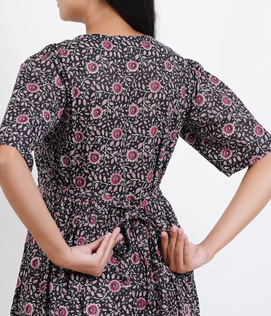 Aditi Cotton Feeding Kurti WITH ZIP