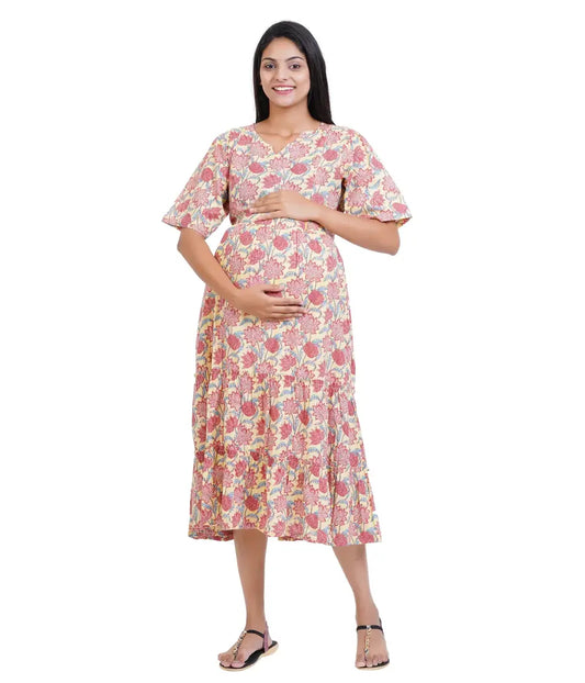 Damini Cotton Feeding Kurti WITH ZIP