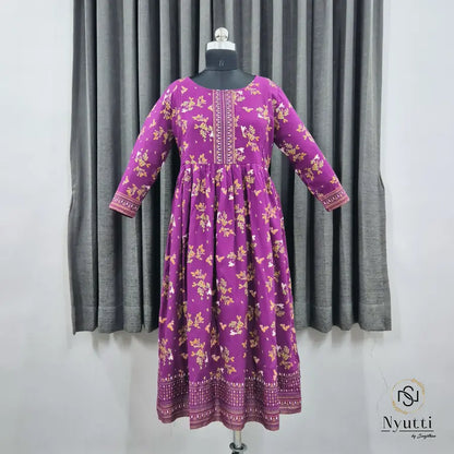 Maya Cotton Feeding Kurti WITH ZIP