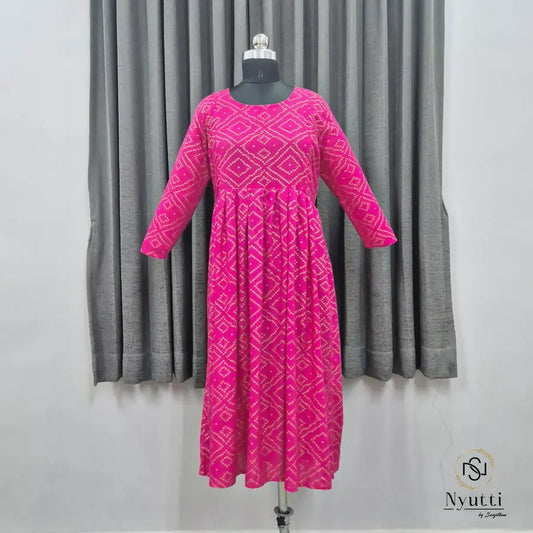 Jivika Cotton Feeding Kurti WITH ZIP