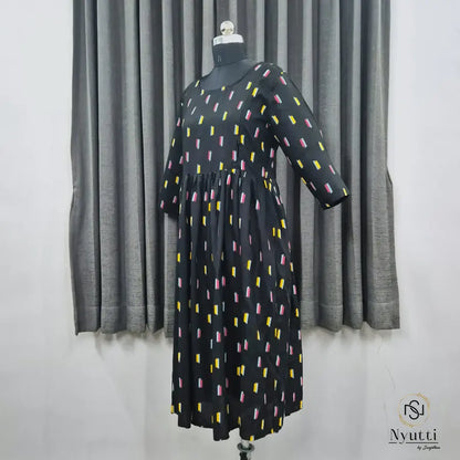 Ayra Cotton Feeding Kurti WITH ZIP