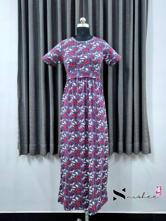 Freesia Everyday Casual Maxi with detachable belt