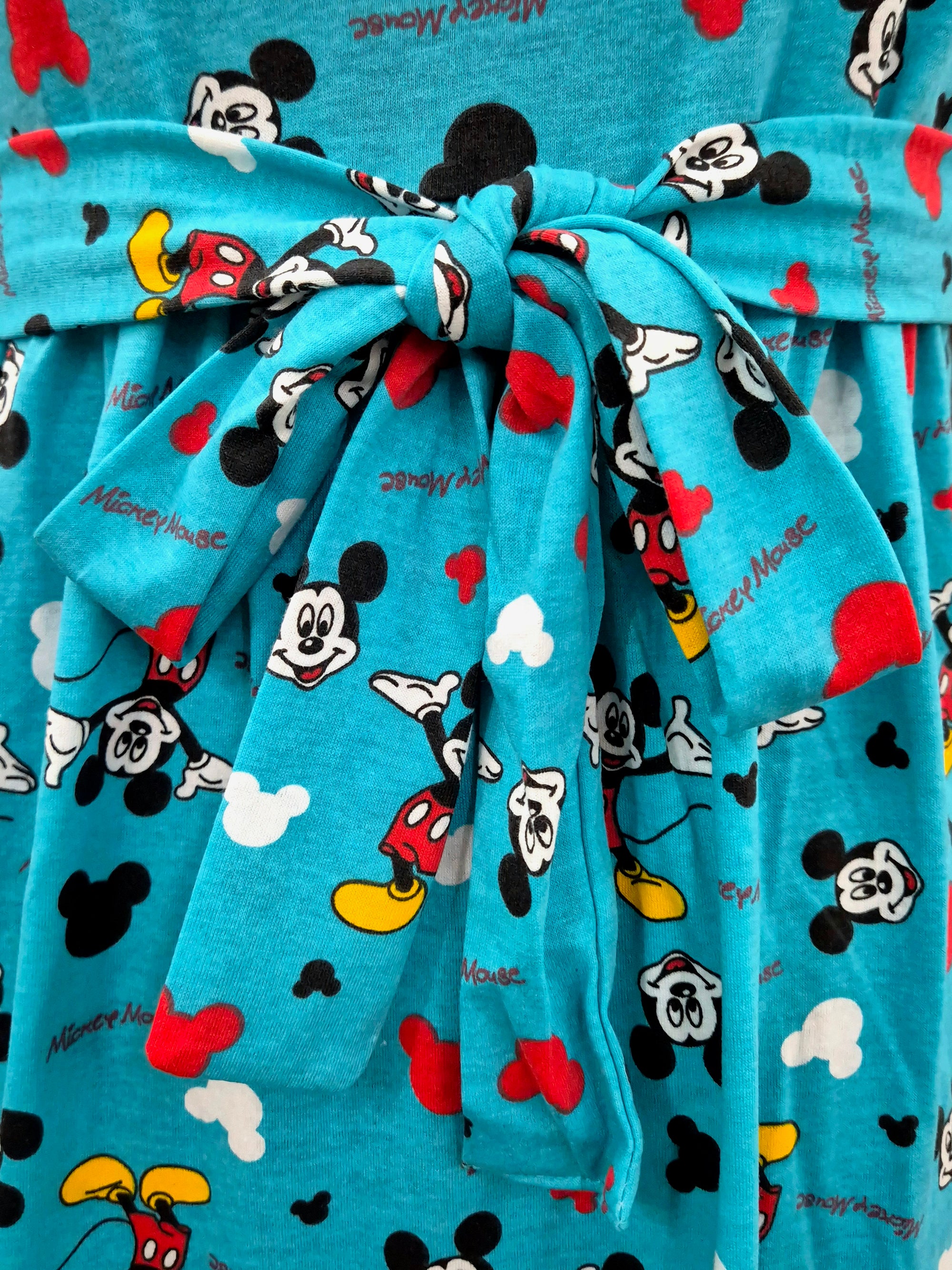 Mickey Mouse Everyday Casual Plus Size Maxi with detachable belt
