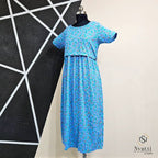 Blue Willow - Pull Up - Midi Length