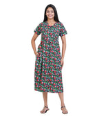 Poppy - Side Pull - Midi Length