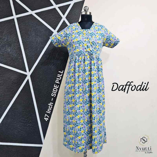 Daffodil - Side Pull - Midi Length