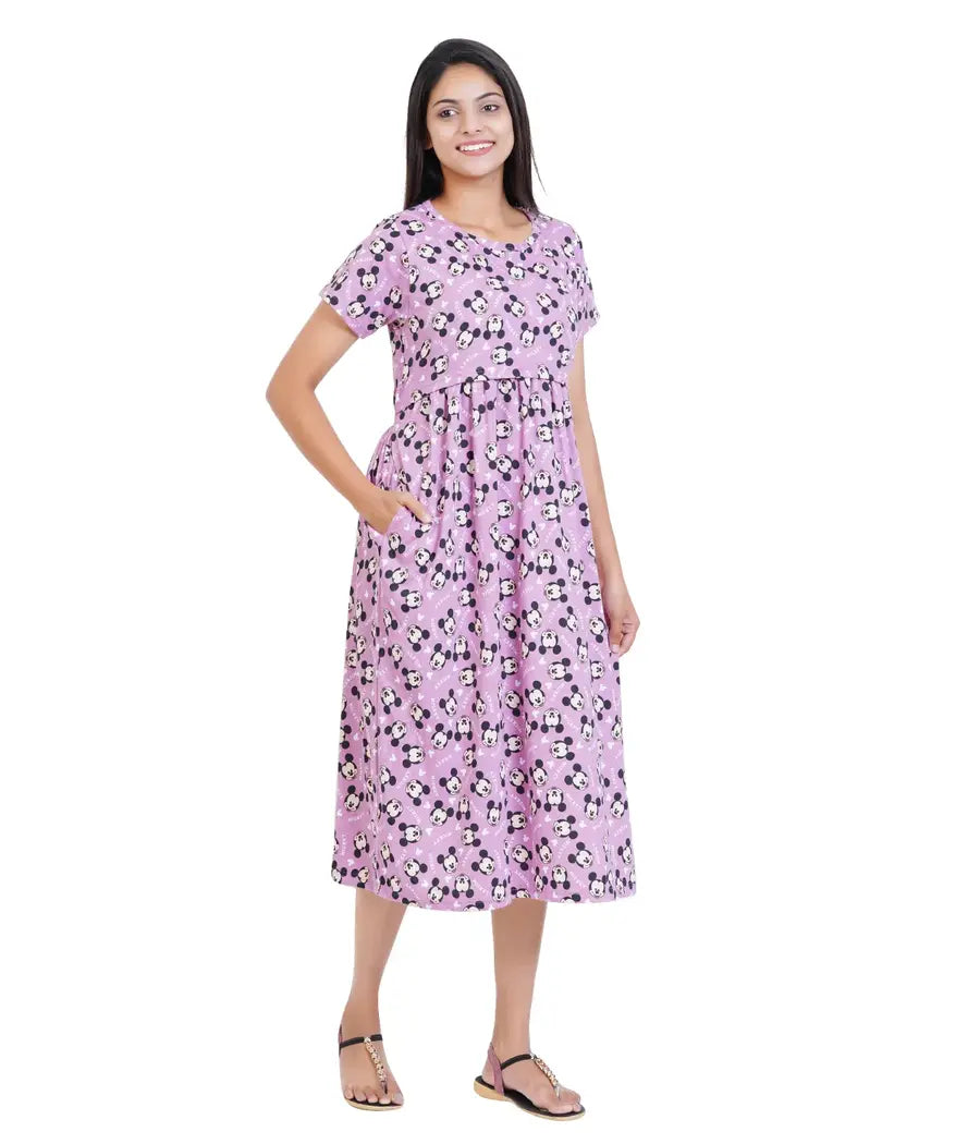 Mickey - Pull Up - Midi Length